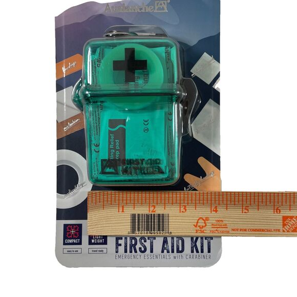NEW Avalanche Waterproof First Aid Kit 30-Pcs Emergency Essentials‎ New Sealed - Picture 8 of 9